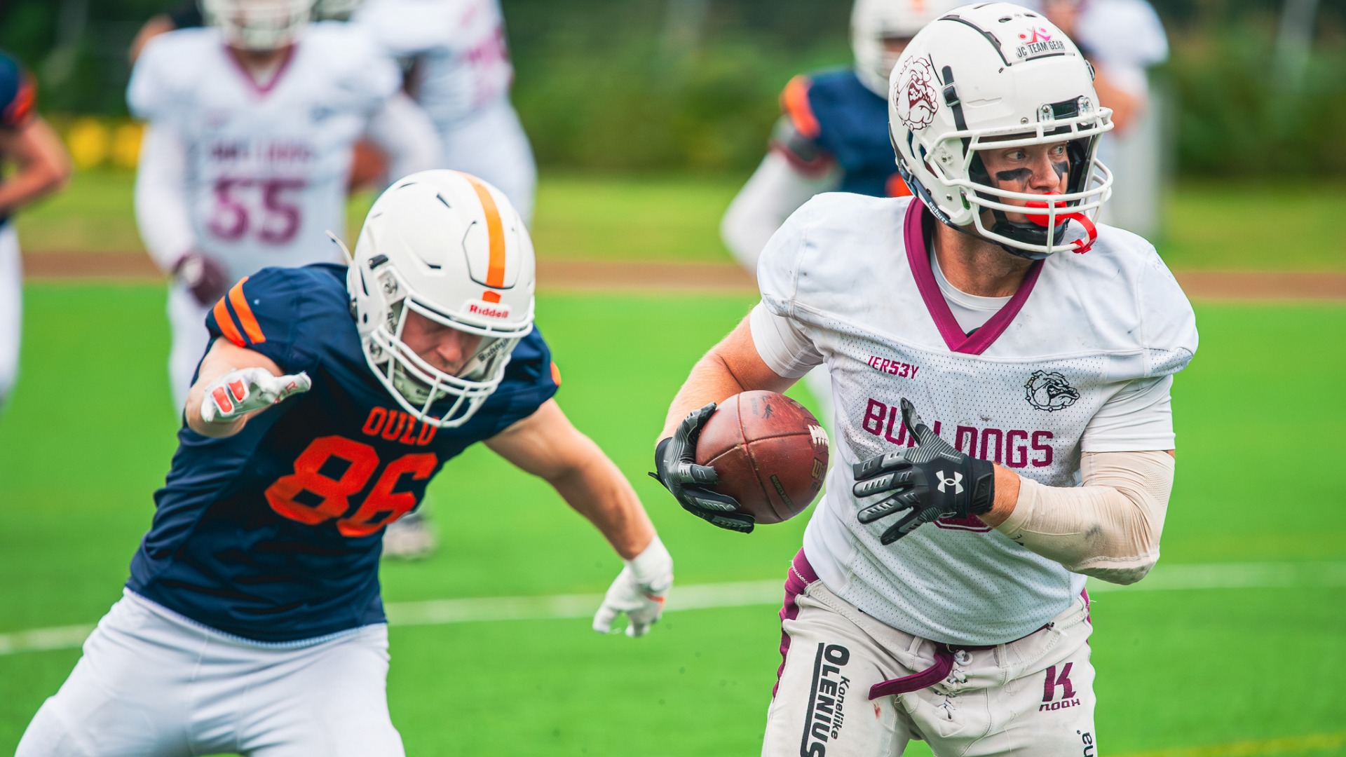 Matias Hyytiäinen oli jälleen Bulldogsin hyökkäyksen ykkösase. Kuva: Nea Törmänen